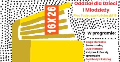 XII Noc Bibliotek zaplanowano na 16 października